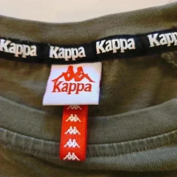 Kappa Mens 222 Banda Bones Long Sleeve Olive Green Size Small - Picture 8 of 9